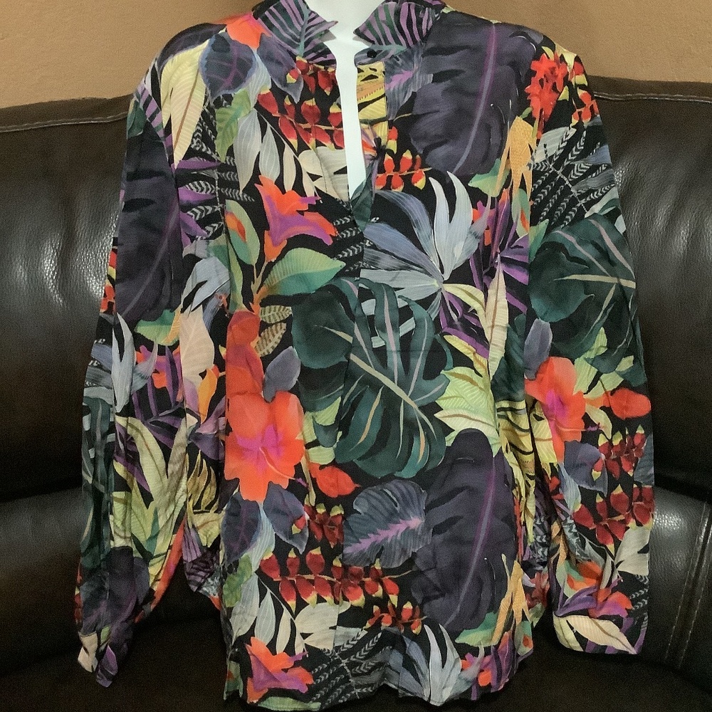 Johnny was Tropical Long Sleeve Medium